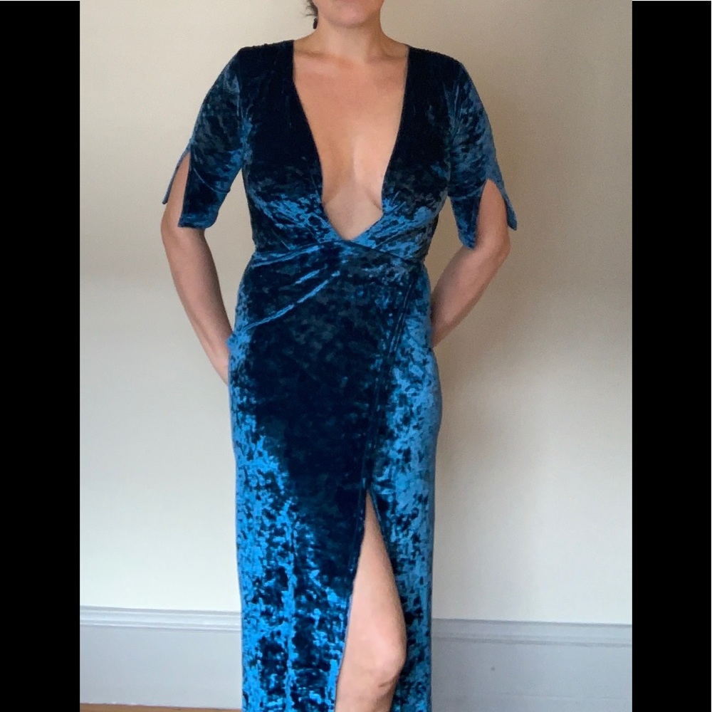 Crushed Velvet cocktail dress